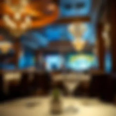 Gourmet dining experience at one of the resort's upscale restaurants