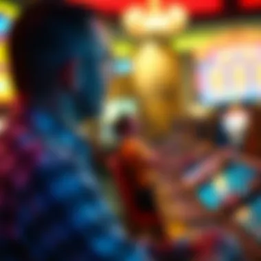 Player Reflection on Lottery Experience Illustration of a player reflecting on their lottery experience and future possibilities.