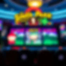 South Park casino game interface showcasing vibrant graphics