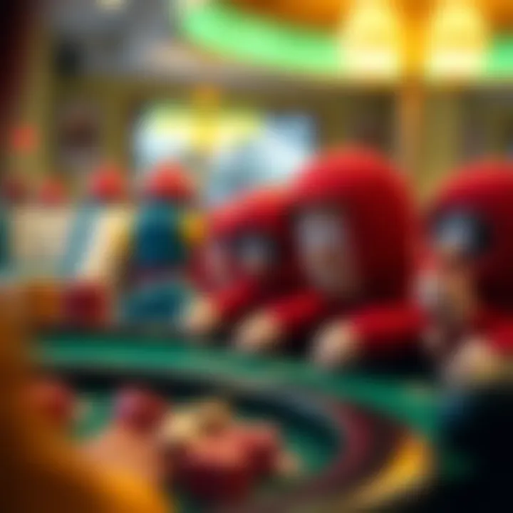 Cultural references from South Park embedded in the game