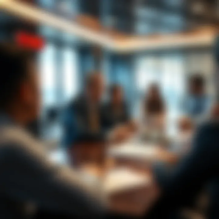 Strategic planning session illustrating operational strategies in action