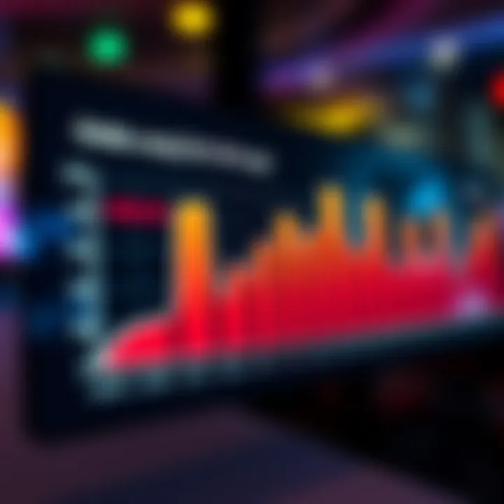 Graph showcasing odds and winning trends