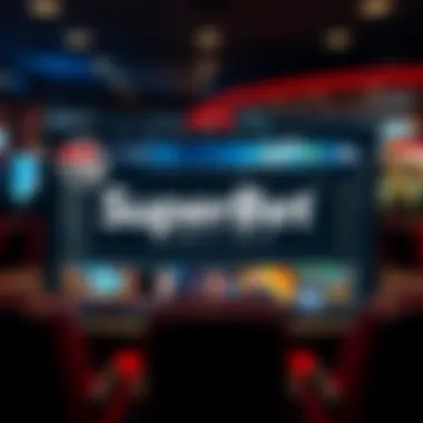 Overview of SuperBet Online platform interface