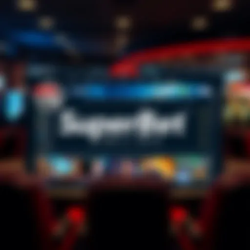 Overview of SuperBet Online platform interface