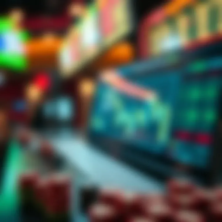 A chart illustrating technological advancements in betting practices