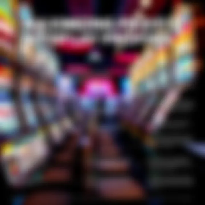 A detailed infographic showcasing various strategies for maximizing slot machine profits