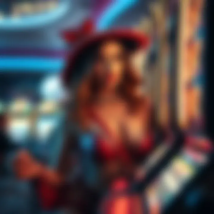 SlotLady showcasing her favorite games