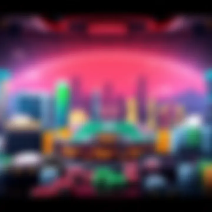 A visual representation of the online casino gaming landscape