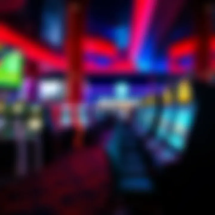 Exciting gaming floor with state-of-the-art machines