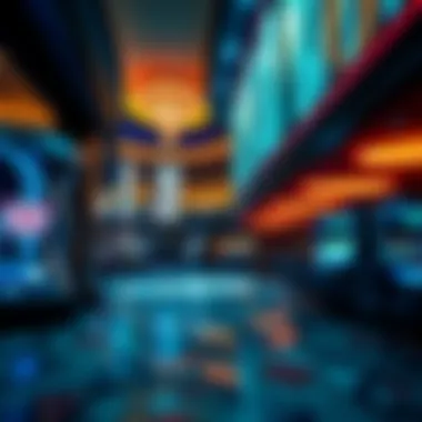 Architectural design of a modern casino