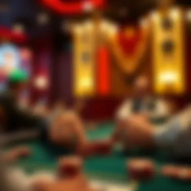 Gameplay mechanics demonstration in Tiger Poker App