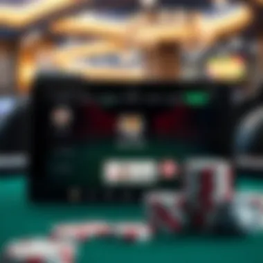 Overview of Tiger Poker App interface