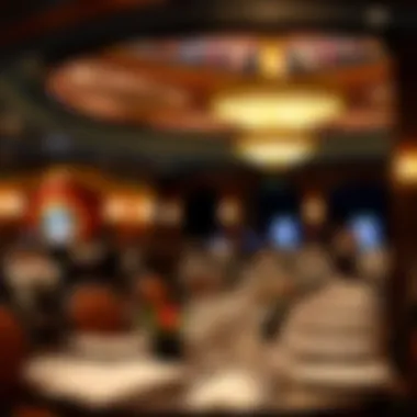 Exquisite dining experience at a restaurant within Turning Stone Resort