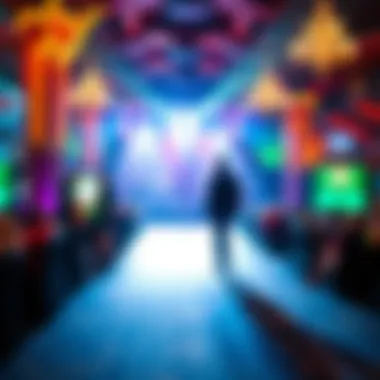 Vibrant entertainment show taking place at Turning Stone