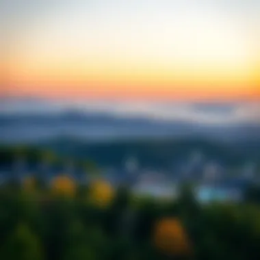 Overview of Turning Stone Resort Casino amidst the scenic landscape of Verona