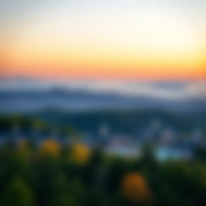 Overview of Turning Stone Resort Casino amidst the scenic landscape of Verona