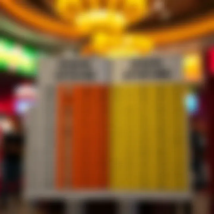 Comparison chart of national and state lottery odds