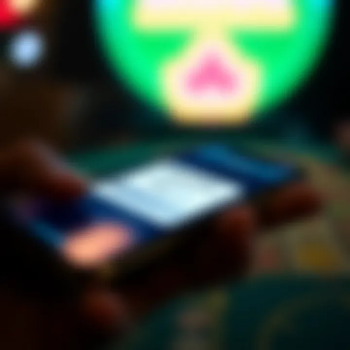 A close-up of a promo code displayed on a smartphone screen.