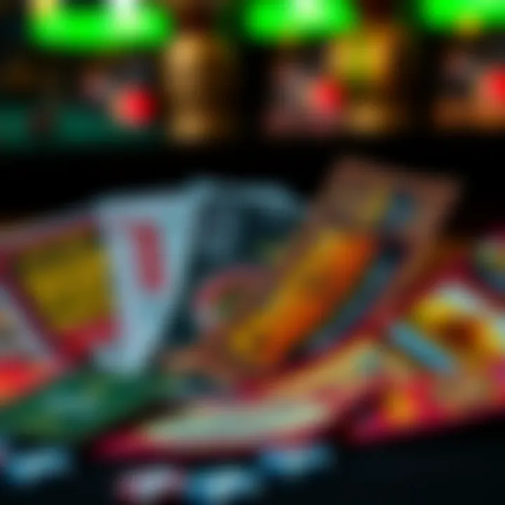 Diverse Casino Game Coupons A collection of promotional coupons for different games