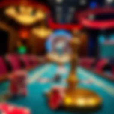 Representation of the legal framework surrounding online gambling