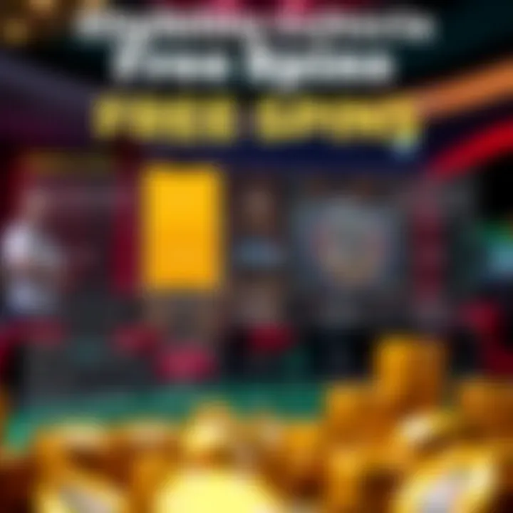 Infographic showing eligibility criteria for free spins