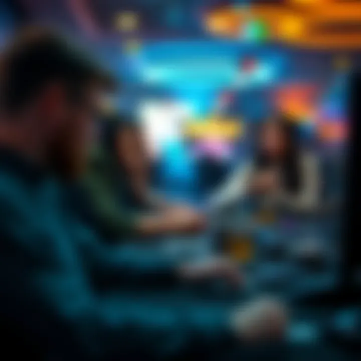 User experience snapshot showcasing engagement in Skillz games