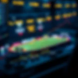 Graph illustrating sports spread dynamics in betting markets