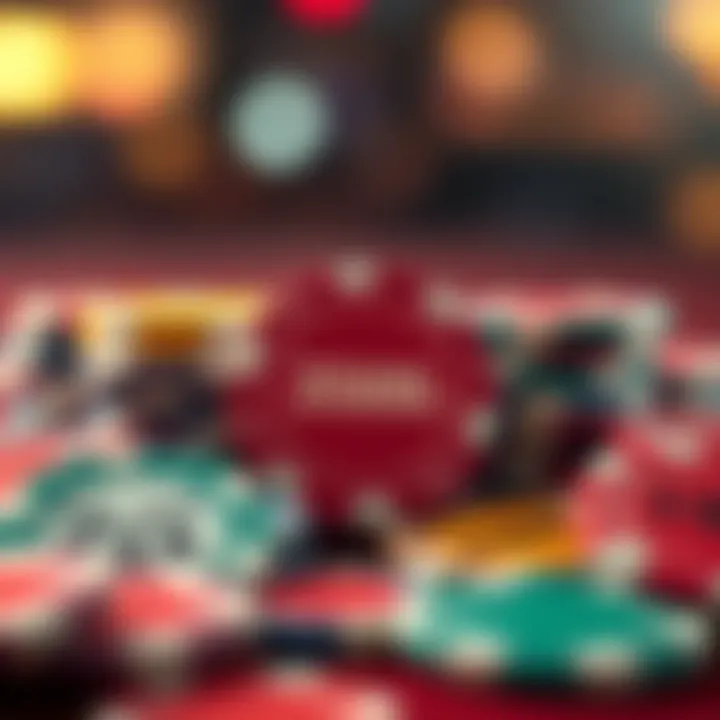 A variety of casino chips from different regions and their meanings