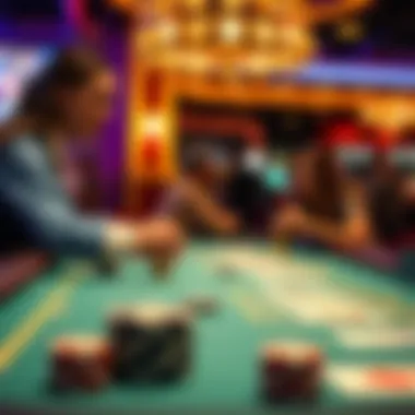 Illustration showing user engagement trends on Facebook platforms for gambling