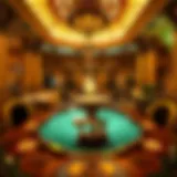 Luxurious interior of the Venetian Las Vegas