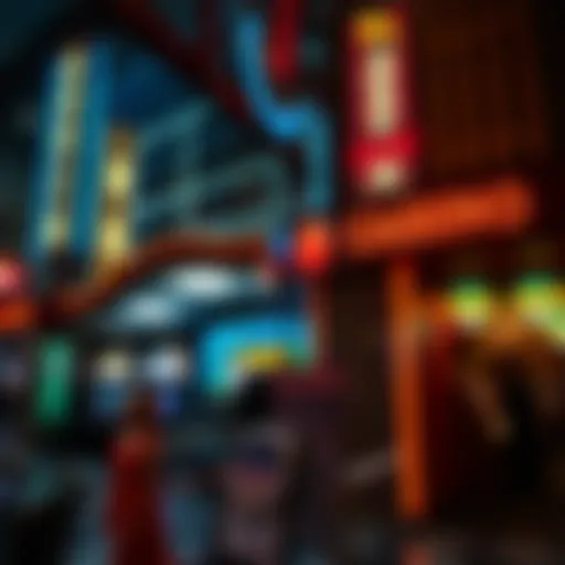 Casino entrance with age restriction signage