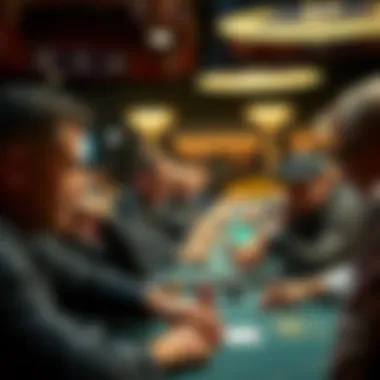 Psychological dynamics of players at the tournament