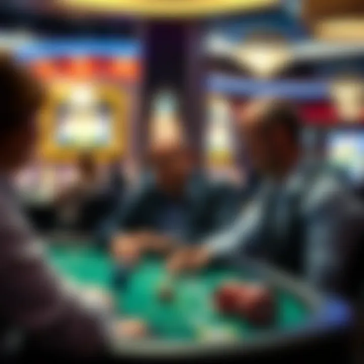 Strategic gaming strategies in action within the casino environment