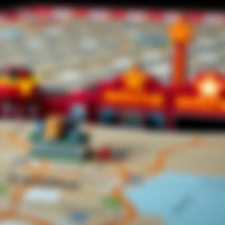 Map highlighting the accessibility routes to Winstar Casino